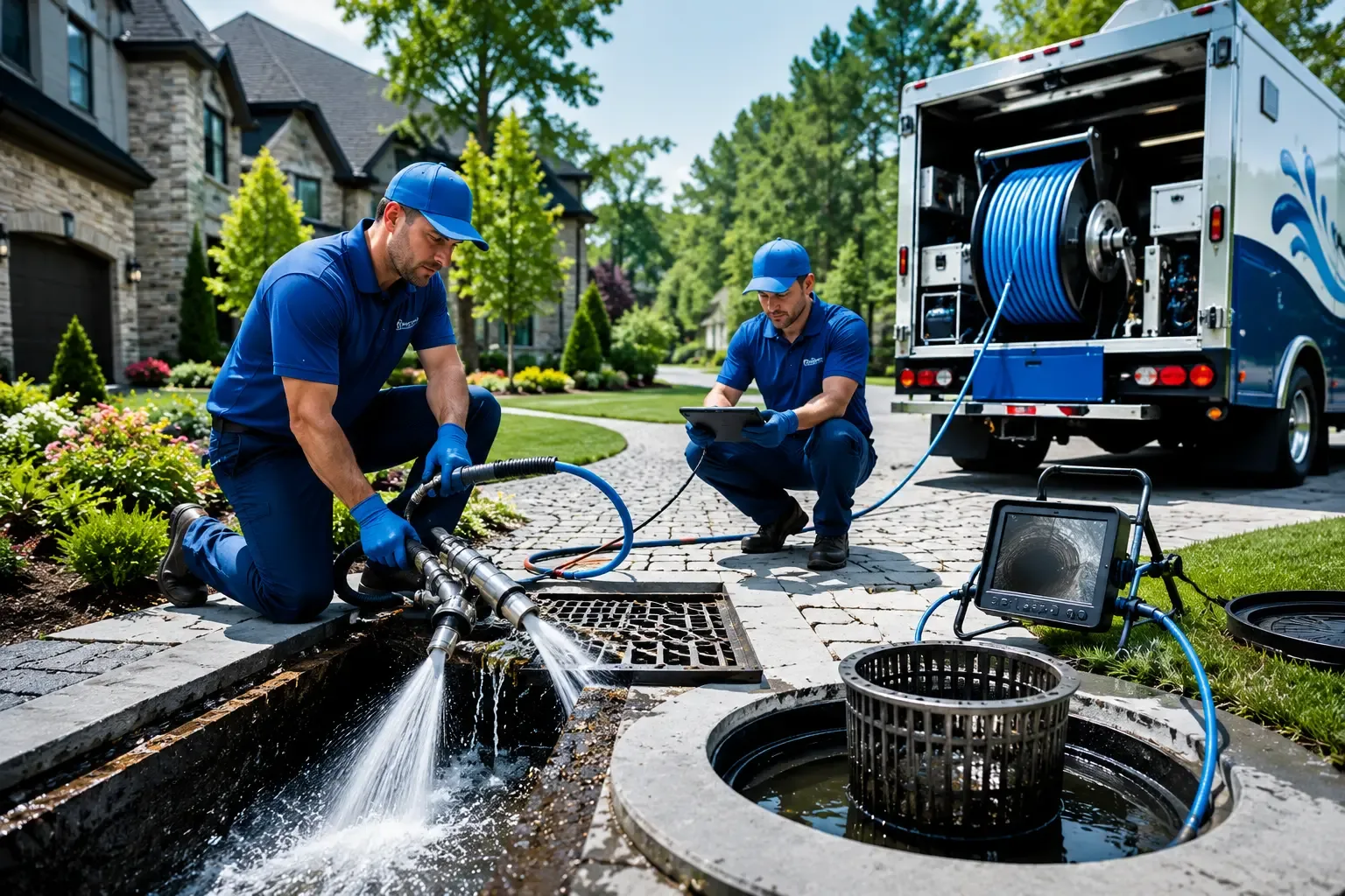 Local outdoor drain cleaning professionals in Vestaburg, MI